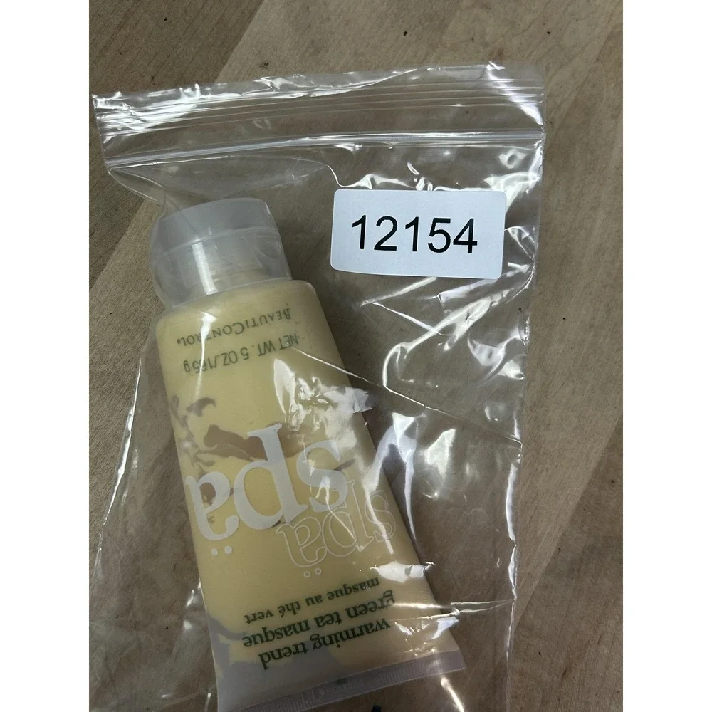Spa Spa Warming Trend Green Tea Massage Cream 0.5 oz Travel Mini Beauty Skincare